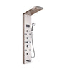 Luxury LED Shower Column Faucet SPA Massage Jet Shower Panel