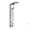 Luxury LED Shower Column Faucet SPA Massage Jet Shower Panel