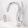 Luxury Swan Brass Basin Faucet Bathroom Water Mixer Basin Sink Tap