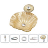 Luxury Tempered Glass Countertop Basin Artistic Modern Bathroom Sink