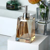 Luxury Three-dimensional Amber Glass Bathroom Shower Accessories