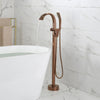 Luxury Waterfall Bathtub Faucet Brass Water Mixer with Hand Shower