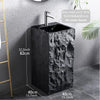 Luxury Whole Stone Sink Floor Standing Washbasin Stone Basin Sink