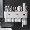 Magnetic Toothbrush Bathroom Holder Automatic Toothpaste Squeezer