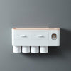 Magnetic Toothbrush Holder Automatic Toothpaste Dispenser Accessory
