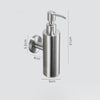 Manual Soap Dispenser Wall Mounted Square Round Soap Dispenser