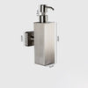 Manual Soap Dispenser Wall Mounted Square Round Soap Dispenser