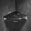 Marble Bathroom Shelf Wall Mounted Storage Triangle Rack Holder