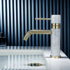 Marble Brass Basin Sink Faucet Hot Cold Swivel Sink Water Crane Faucet