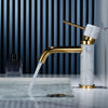 Marble Brass Basin Sink Faucet Hot Cold Swivel Sink Water Crane Faucet