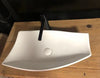 Matte Black Bathroom Sinks Modern Counter Basin Sink for Kitchen