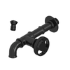 Matte Black Brass Bibcock Faucet Outdoor Garden Washing Machine Tap
