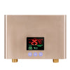 Mini Electric Tankless Heater with LED Display Remote Control