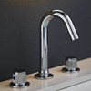 Modern Bathroom Basin Faucet Brass Tap with Handle Water Mixer Tap