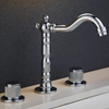 Modern Bathroom Basin Faucet Brass Tap with Handle Water Mixer Tap