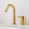 Modern Bathroom Basin Faucet Brass Tap with Handle Water Mixer Tap