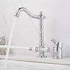 Modern Bathroom Basin Faucet Brass Tap with Handle Water Mixer Tap