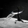 Modern Bathroom Basin Faucet Brass Waterfall Basin Sink Lavatory Tap