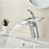 Modern Bathroom Basin Faucet Brass Waterfall Basin Sink Lavatory Tap