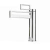 Modern Bathroom Sink Vanity Brass Faucet Countertop Hot Cold Faucet