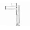 Modern Bathroom Sink Vanity Brass Faucet Countertop Hot Cold Faucet