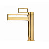 Modern Bathroom Sink Vanity Brass Faucet Countertop Hot Cold Faucet