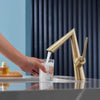 Modern Brass Bathroom Vanity Sink Faucet Basin Hot Cold Water Mixer Tap