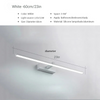 Modern LED Wall Light Mirror Lamps Aluminum Wall Sconce for Bathroom
