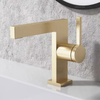 Modern Luxury Basin Sink Faucet Deck Mount Single Lever Brass Faucet