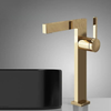 Modern Luxury Basin Sink Faucet Deck Mount Single Lever Brass Faucet