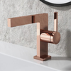 Modern Luxury Basin Sink Faucet Deck Mount Single Lever Brass Faucet