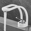 Modern Single Handle Brass Basin Faucet Hot Cold Mixer Bathroom Tap