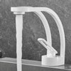 Modern Single Handle Brass Basin Faucet Hot Cold Mixer Bathroom Tap