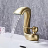 Modern Single Handle Hole Faucet Basin Tap Brass Bathroom Basin Faucet