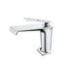 Modern Solid Brass Bathroom Basin Faucet Deck Mounted Water Mixer Tap