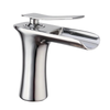 Modern Waterfall Bathroom Faucet Single-Handle Basin Mixer Tap