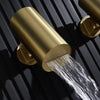 Modern Waterfall Rainfall High-Pressure Stainless Steel Shower Head
