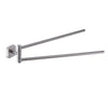 Movable Towel Rack Hanger Swivel Holder Wall Bar Stainless Steel Rack