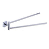 Movable Towel Rack Hanger Swivel Holder Wall Bar Stainless Steel Rack