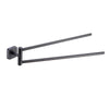 Movable Towel Rack Hanger Swivel Holder Wall Bar Stainless Steel Rack