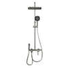 Multifunction Aluminum Shower System Hot Cold Bathroom Bathtub Faucet