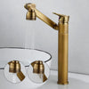 Multifunction Sink Faucet Hot Cold Water Mixer Crane Deck Mounted Tap