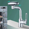 Multifunctional Waterfall Basin Faucet 4 Modes Stream Sprayer Tap