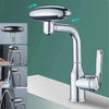 Multifunctional Waterfall Basin Faucet 4 Modes Stream Sprayer Tap