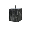 Natural Marble Bathroom and Shower Accessories in Luxury Black