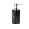 Natural Marble Bathroom and Shower Accessories in Luxury Black