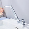New Single Handle Hot and Cold Mixer Tap Brass Bathroom Basin Faucet