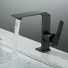 New Solid Brass Basin Faucet Deck Mounted Single Handle Mixer Sink Tap
