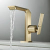 New Solid Brass Basin Faucet Deck Mounted Single Handle Mixer Sink Tap