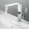 New Solid Brass Basin Faucet Deck Mounted Single Handle Mixer Sink Tap